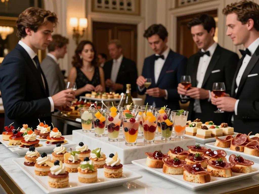 Buffet cocktail en Presqu’île