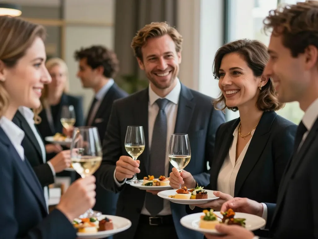 Sourires de collaborateurs