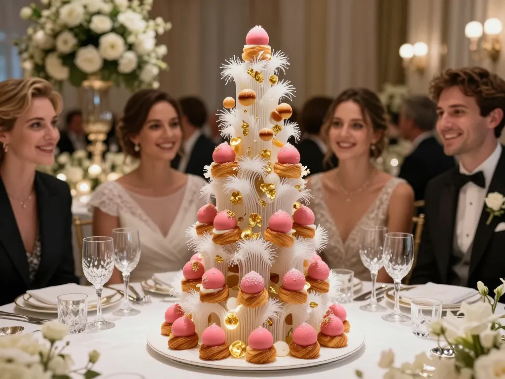 Pièce montée moderne