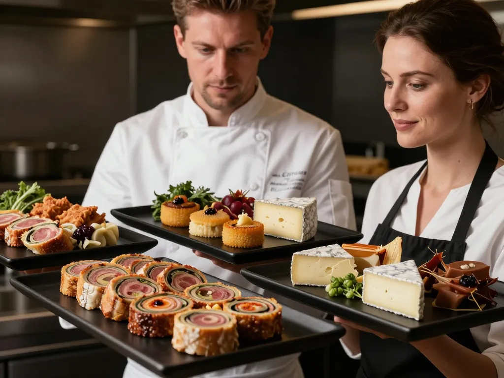 Plateaux repas traiteur premium